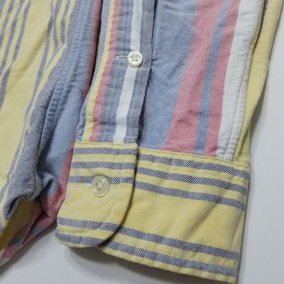 Ralph Lauren Custom Fit Oxford Shirt - Small - Str - Picture 5 of 9